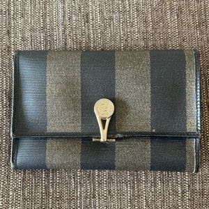 Authentic Fendi Penquin Trifold Wallet